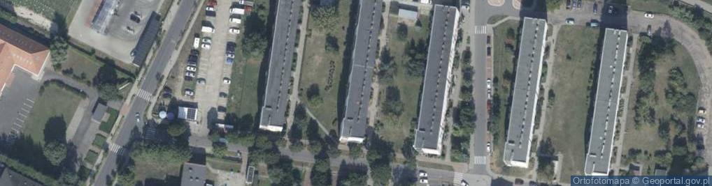 Zdjęcie satelitarne Grunwaldzka ul.
