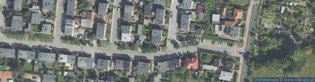 Zdjęcie satelitarne Grottgera Artura ul.