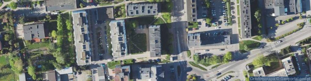 Zdjęcie satelitarne Grunwaldzka ul.