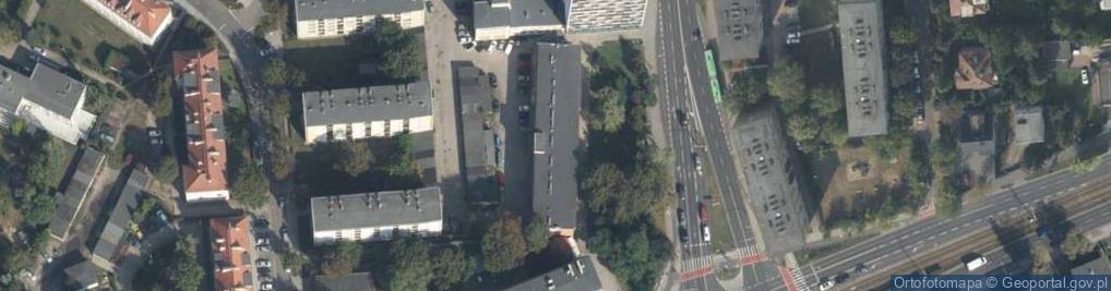 Zdjęcie satelitarne Grochowska ul.