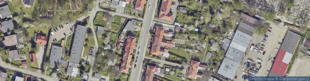 Zdjęcie satelitarne Grunwaldzka ul.