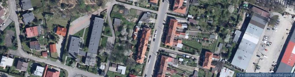 Zdjęcie satelitarne Grunwaldzka ul.