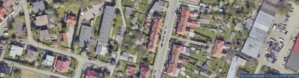 Zdjęcie satelitarne Grunwaldzka ul.
