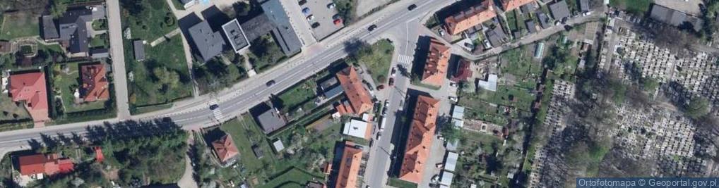 Zdjęcie satelitarne Grunwaldzka ul.