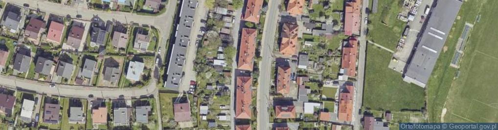 Zdjęcie satelitarne Grunwaldzka ul.