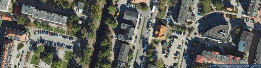 Zdjęcie satelitarne Grunwaldzka ul.