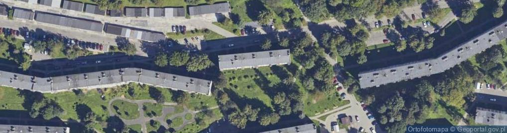 Zdjęcie satelitarne Grunwaldzka ul.