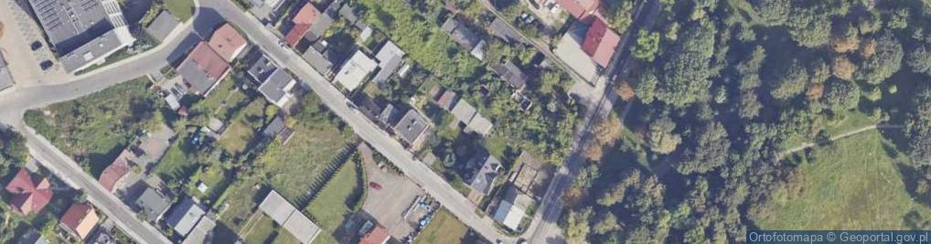 Zdjęcie satelitarne Graniczna ul.