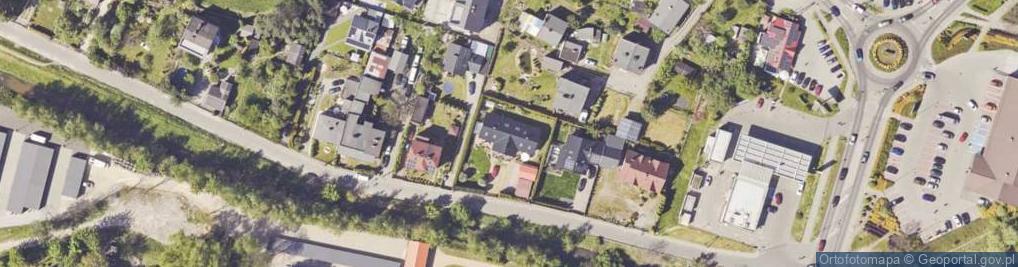 Zdjęcie satelitarne Graniczna ul.