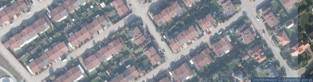 Zdjęcie satelitarne Grejpfrutowa ul.