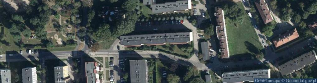 Zdjęcie satelitarne Grunwaldzka ul.