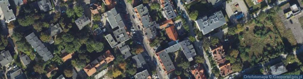 Zdjęcie satelitarne Grunwaldzka ul.