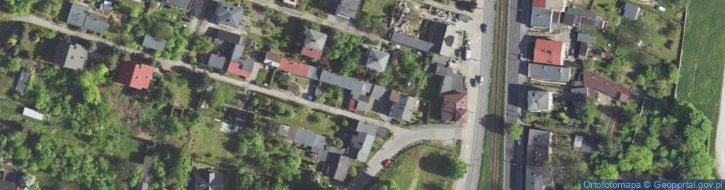 Zdjęcie satelitarne Granitowa ul.