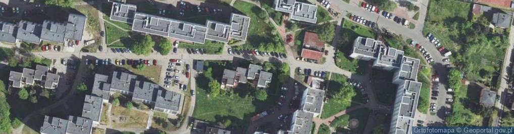 Zdjęcie satelitarne Grottgera Artura ul.