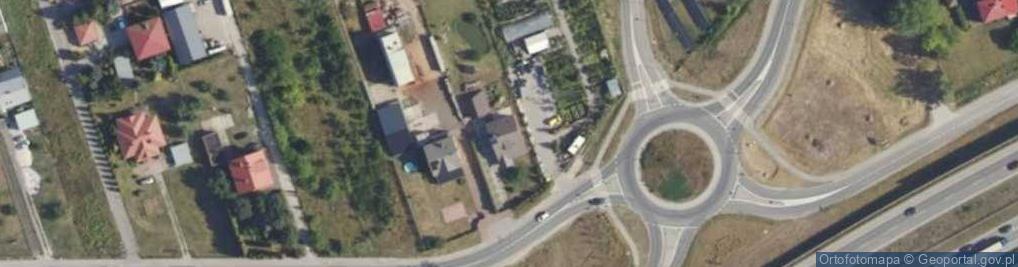 Zdjęcie satelitarne Grodziska ul.