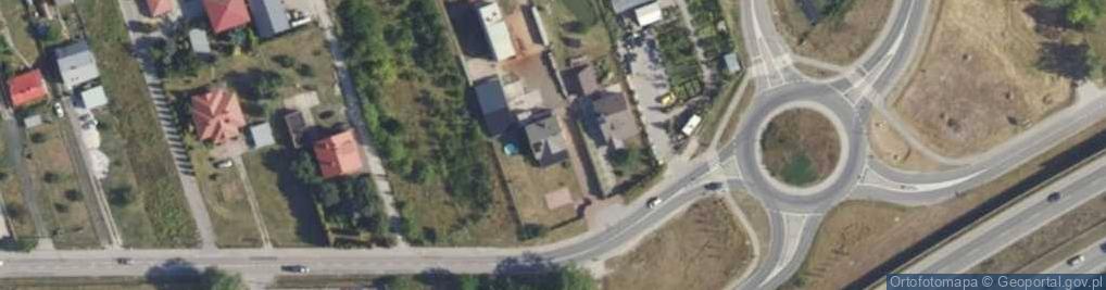 Zdjęcie satelitarne Grodziska ul.
