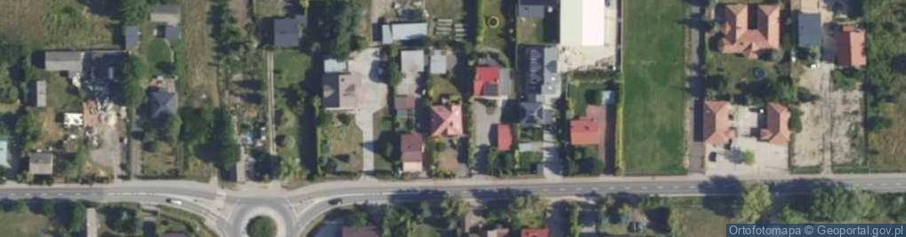Zdjęcie satelitarne Grodziska ul.
