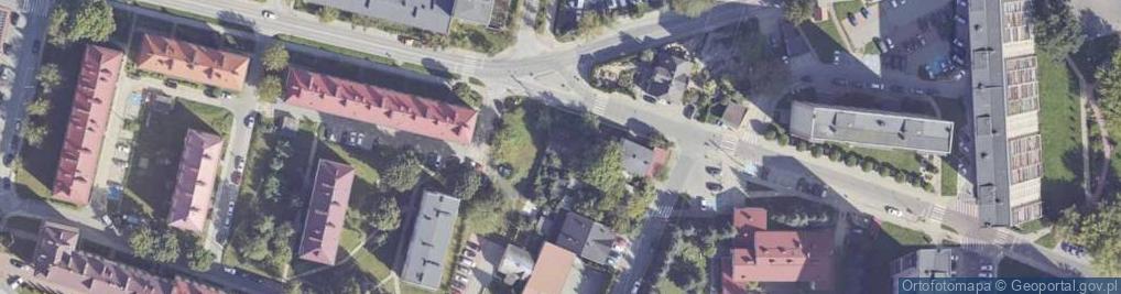 Zdjęcie satelitarne Graniczna ul.