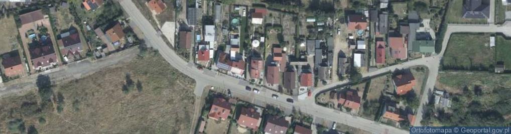 Zdjęcie satelitarne Grudziądzka ul.