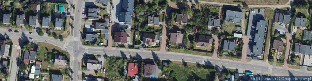Zdjęcie satelitarne Gryfa Pomorskiego ul.