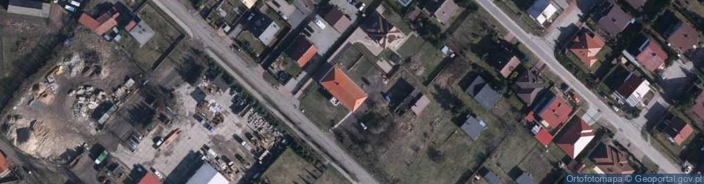 Zdjęcie satelitarne Grodziska ul.