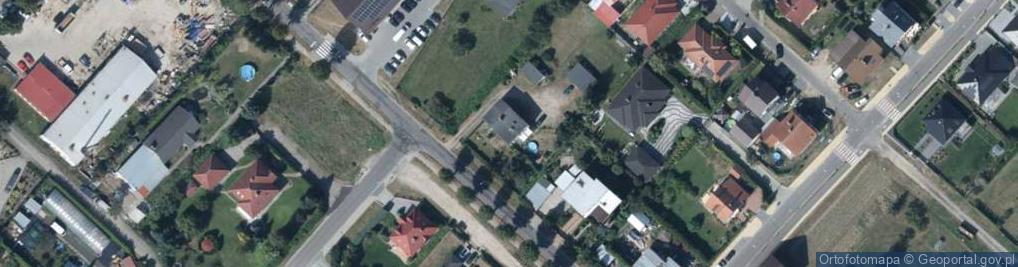 Zdjęcie satelitarne Grodziska ul.
