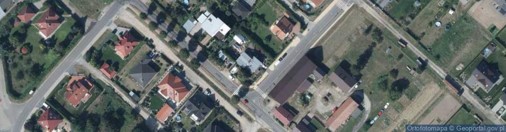Zdjęcie satelitarne Grodziska ul.