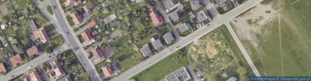 Zdjęcie satelitarne Grunwaldzka ul.