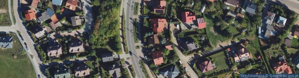 Zdjęcie satelitarne Grunwaldzka ul.
