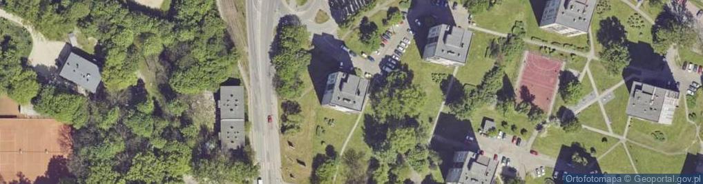 Zdjęcie satelitarne Granitowa ul.