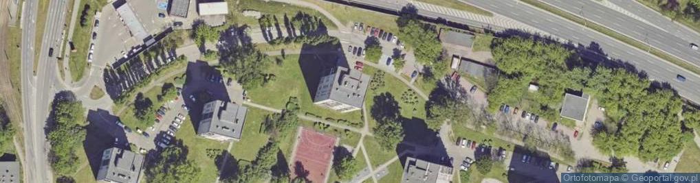 Zdjęcie satelitarne Granitowa ul.