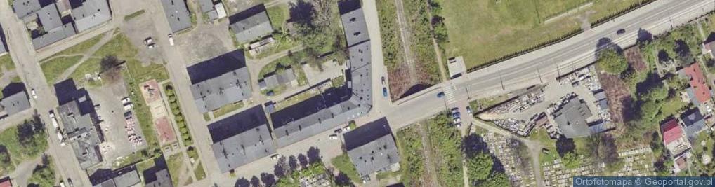 Zdjęcie satelitarne Graniczna ul.