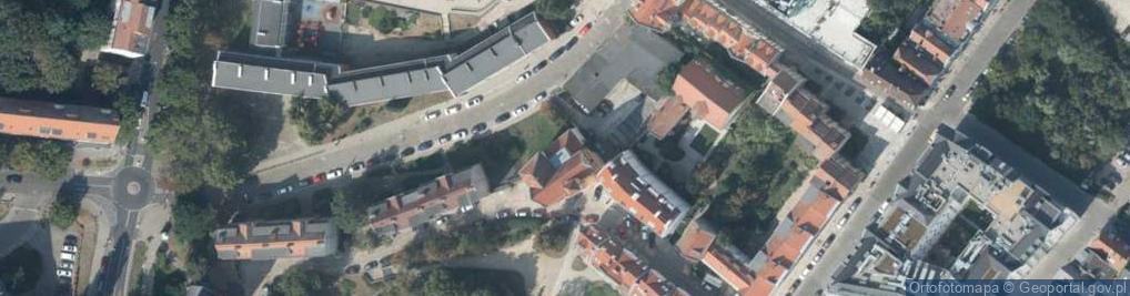 Zdjęcie satelitarne Grodzka ul.
