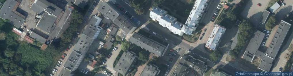 Zdjęcie satelitarne Grzymińska ul.