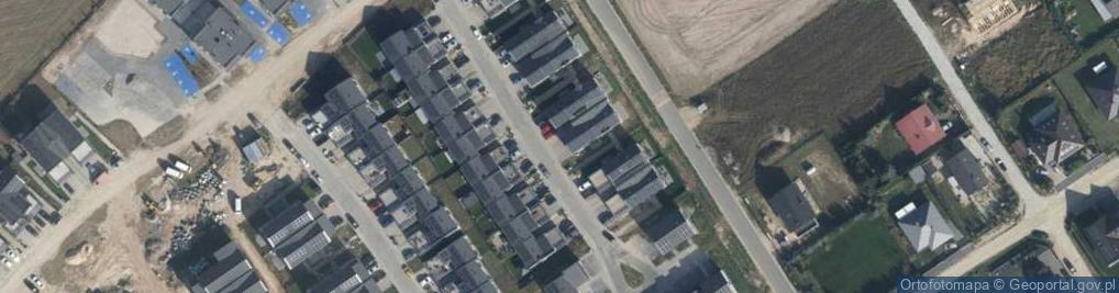 Zdjęcie satelitarne Grottgera Artura ul.
