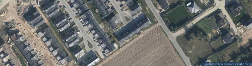 Zdjęcie satelitarne Grottgera Artura ul.