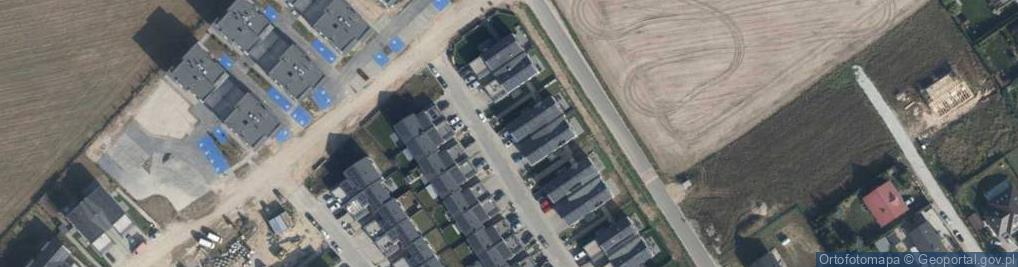 Zdjęcie satelitarne Grottgera Artura ul.