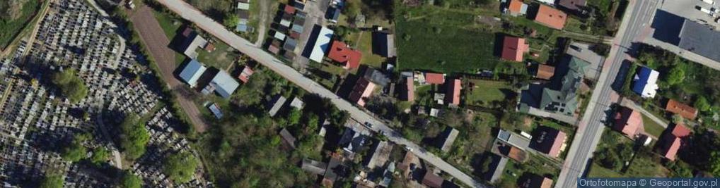Zdjęcie satelitarne Graniczna ul.