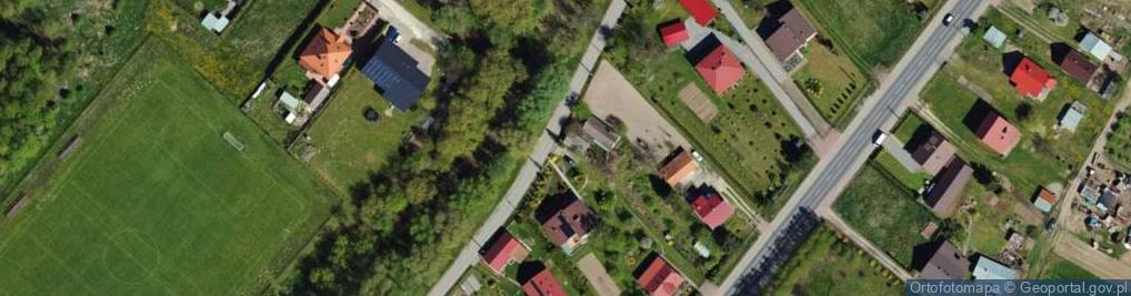 Zdjęcie satelitarne Grobla ul.