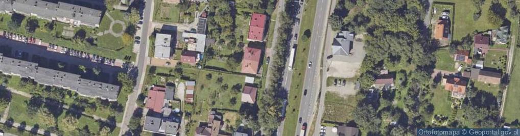 Zdjęcie satelitarne Graniczna ul.