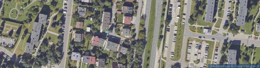 Zdjęcie satelitarne Graniczna ul.