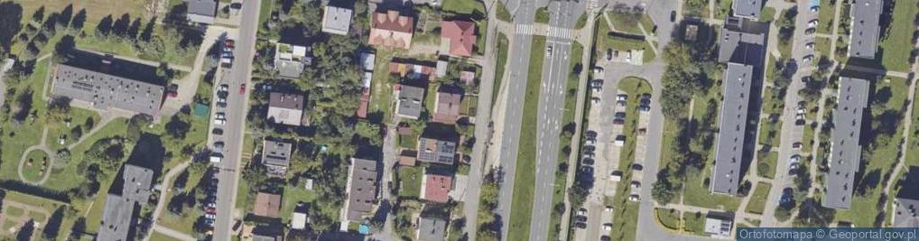 Zdjęcie satelitarne Graniczna ul.