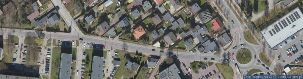 Zdjęcie satelitarne Graniczna ul.