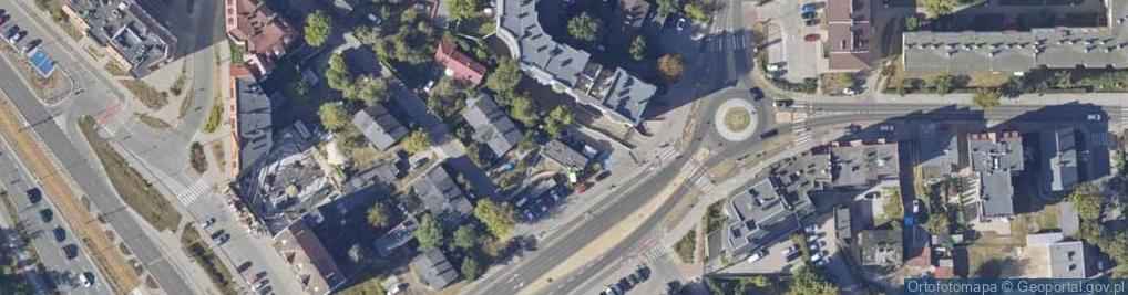 Zdjęcie satelitarne Graniczna ul.