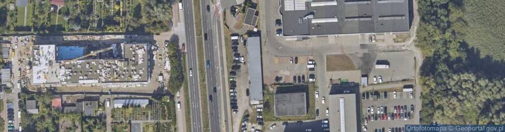 Zdjęcie satelitarne Grudziądzka ul.