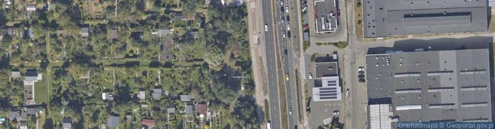Zdjęcie satelitarne Grudziądzka ul.