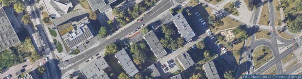 Zdjęcie satelitarne Grudziądzka ul.