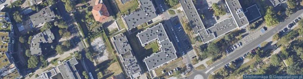 Zdjęcie satelitarne Grudziądzka ul.