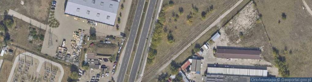 Zdjęcie satelitarne Grudziądzka ul.
