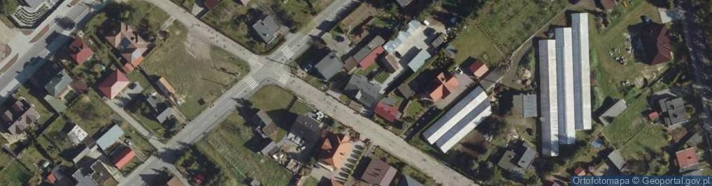 Zdjęcie satelitarne Grzybowa ul.